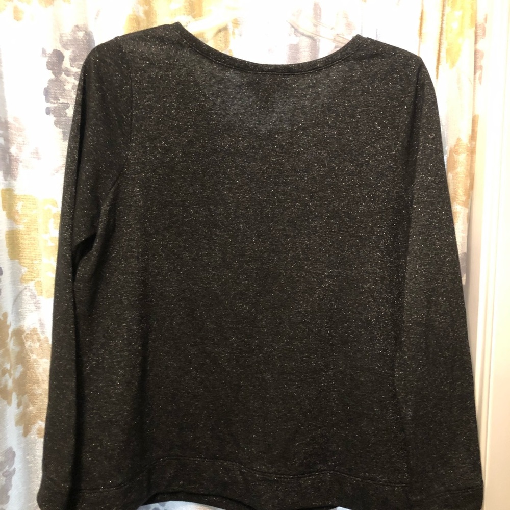 Lane Bryant Zipper Design Sweat Shirt - Picture 2 of 4
